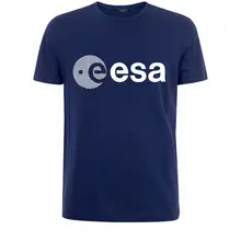 ЕКА Европейский космического агентства Symbo помешанный ботаник мужская белая футболка мужские новые модные футболки