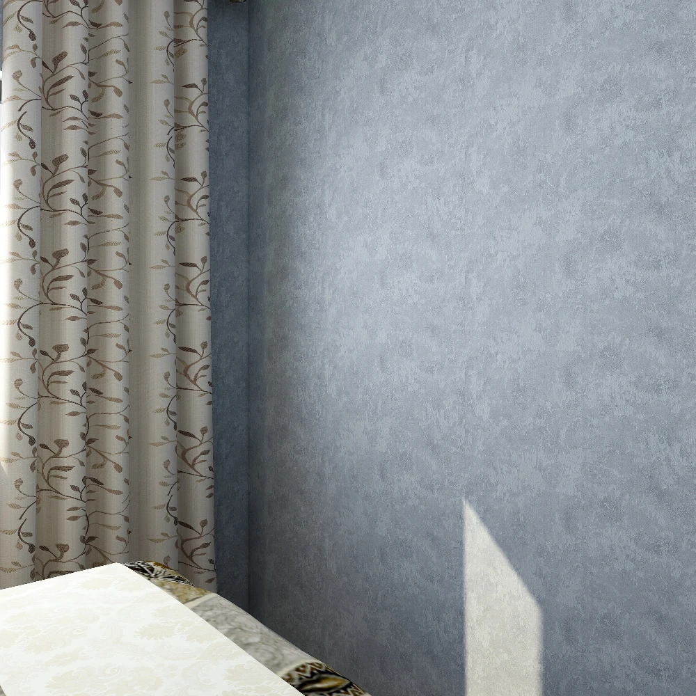 

Grey Industrial Wallpaper Concrete Effect Modern Bedroom Wall Paper Rolls Solid color Plain Wall Coverings For Living Room