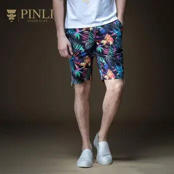 

Bermudas Sale Casual Fitness Men Pinli Summer 2019 New Men's Wear Junior Printed Beach Pants Leisure Shorts Tide B192917579