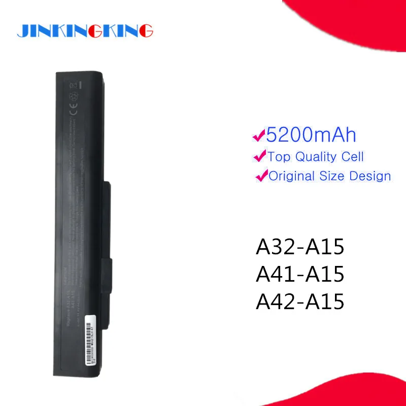 Новый аккумулятор для ноутбука msi Akoya E6227 E6228 E6234 E7201 E7219 E7220 E7221 E7222 P6631 P6633 P6634 P6635 P6637
