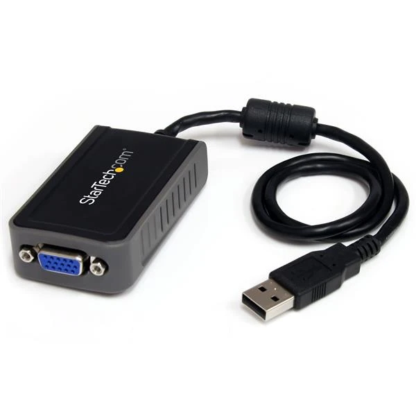 

StarTech.com Adaptador de Video Externo USB a VGA - Tarjeta Grafica Externa Cable - 1440x900, USB Type-A, Macho, 16 MB, 1600 x 1