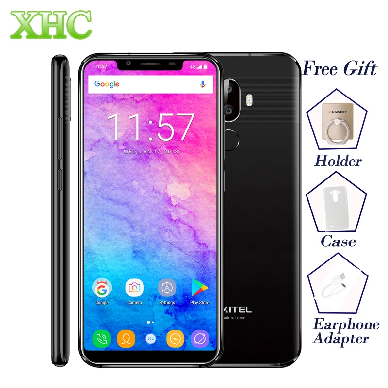 LTE 4G Oukitel U18 5 85 21 9 Full Display font b Smartphones b font Face