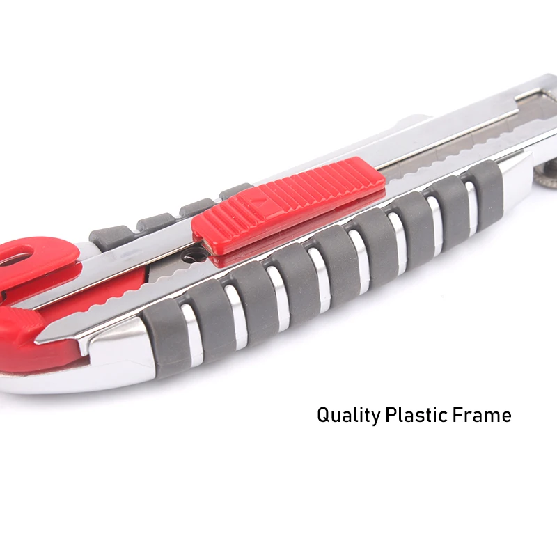 Высокое качество выдвижной нож Карманный складной нож пластиковый корпус SK5 лезвия 18 мм острый режущий инструмент резак
