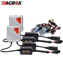 RACBOX AC 55W Быстрый старт/Canbus балласт HID Xenon конверсионный комплект фар 12V H1 H3 H7 H11 9005 HB3 9006 HB4 4300K 6000K 6000K