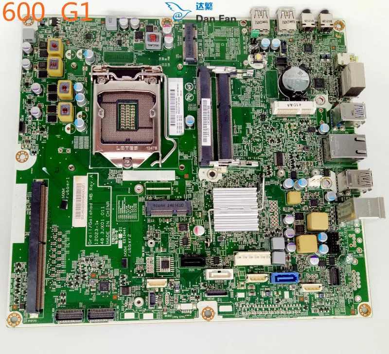 739681 001 для HP Pro One 600 G1 материнская плата AIO 697286 002 501 Материнская 100% протестирована