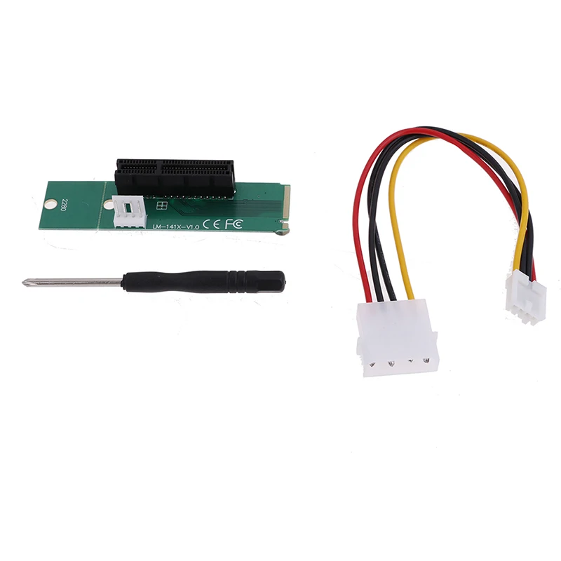 PCI E 1X/4x карта SSD для NGFF M.2 M Key PCIE слот адаптер Расширительная + отвертка 4 контактный