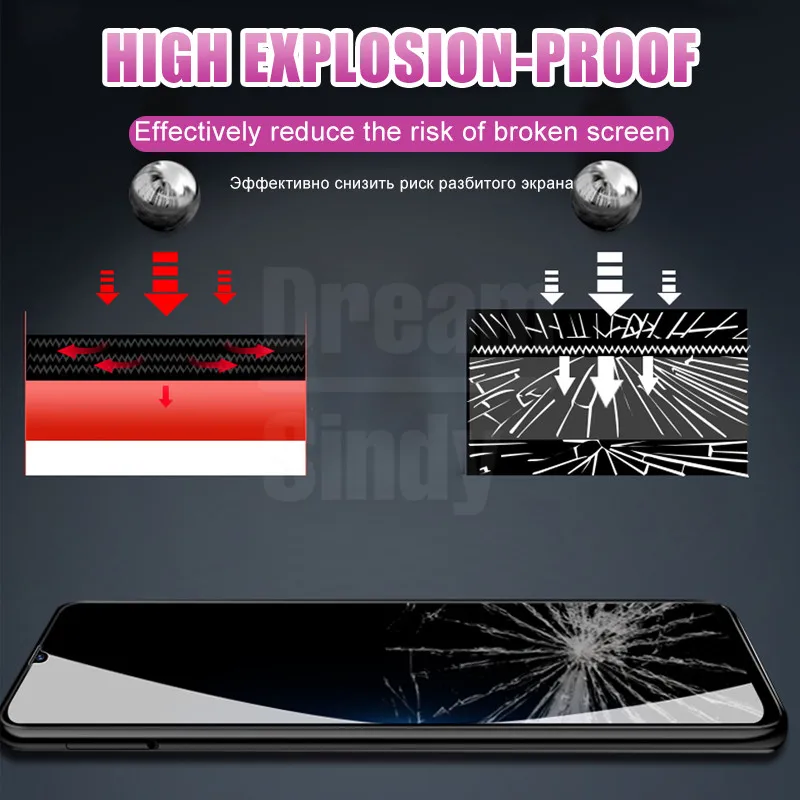 20D полное покрытие из закаленного стекла для samsung Galaxy A50 A30 A10 M10 M20 M30 A8 A7 Защитная пленка для экрана