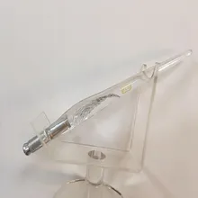 20 шт микроблейдинг ручная одноразовая ручка с игла для татуировки бровей Перманентный макияж ручная Татуировка ручка PCD тату машина