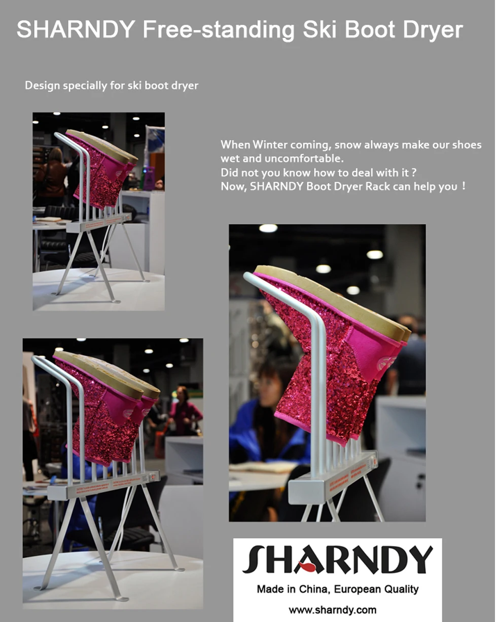 SHARNDY New-Designer Ski Boot Dryer Airer Heater Rack .jpg