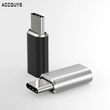 ACCGUYS камер Мгновенной Печати Mini 8 контактный разъем для Тип usb C или передачи данных со штекером Зарядное устройство Кабель-адаптер On-The-Go преобразователь для iPad Pro samsung S8 S9 huawei P10 P20