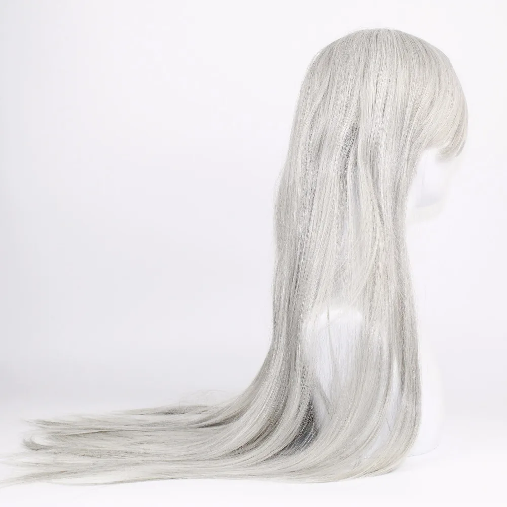 Vevefhuang зверополис Джуди И Ник кролик Косплэй парик серебристо-белый Синтетические волосы длинные прямые аниме Cos парик