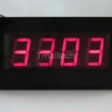 Цифровой тахометр двигателя измеритель скорости панель 5-9999 об/мин Красный светодиодный дисплей