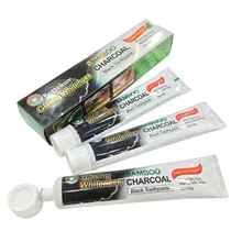 Новая высококачественная зубная паста 100 г черная зубная паста блестящая бамбуковая древесная зубная паста для ухода за полостью рта Прямая