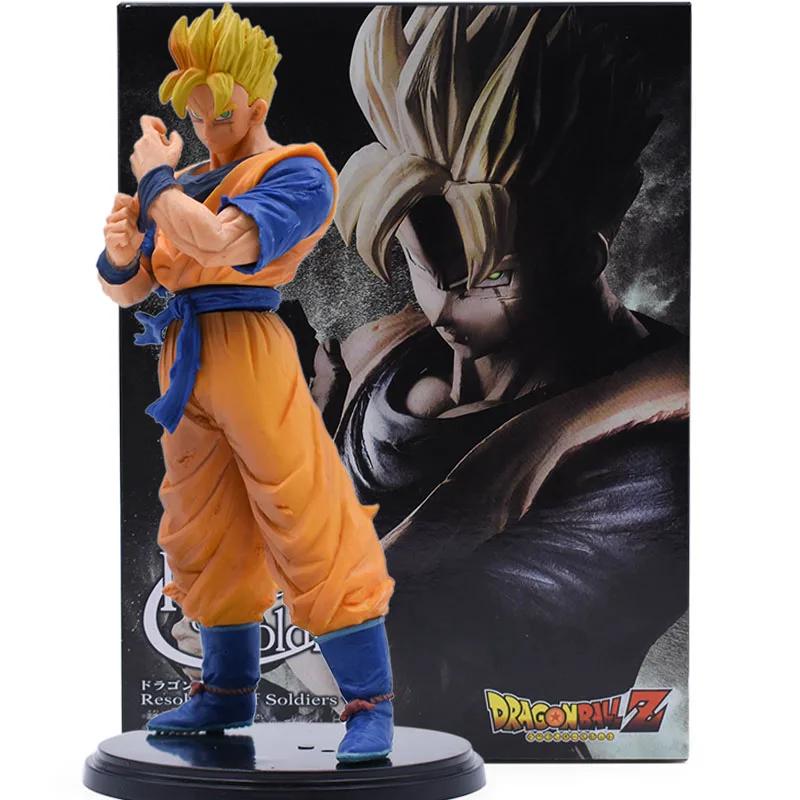3 Set Dragon Ball Z Goku Action Figure PVC Collection Model Toy Anime Super Saiyan Son Gohan Zamasu Broly Figure Toys For Kids
