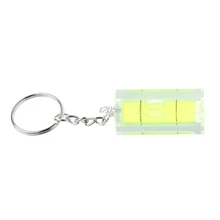 Mini Square espíritu nivel llavero herramienta FR foto colgante de pared TV T16 nave de la gota