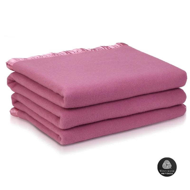 Australian wool throw blanket All Seasons Suitable for Adults and Kids