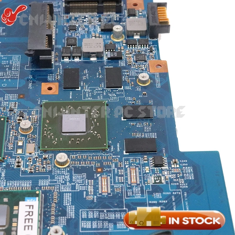 NOKOTION MBBH601001 SJV50-CP 09284-11 м 48.4GH01.01M для шлюза NV59 Материнская плата ноутбука HM55 HD5650M DDR3