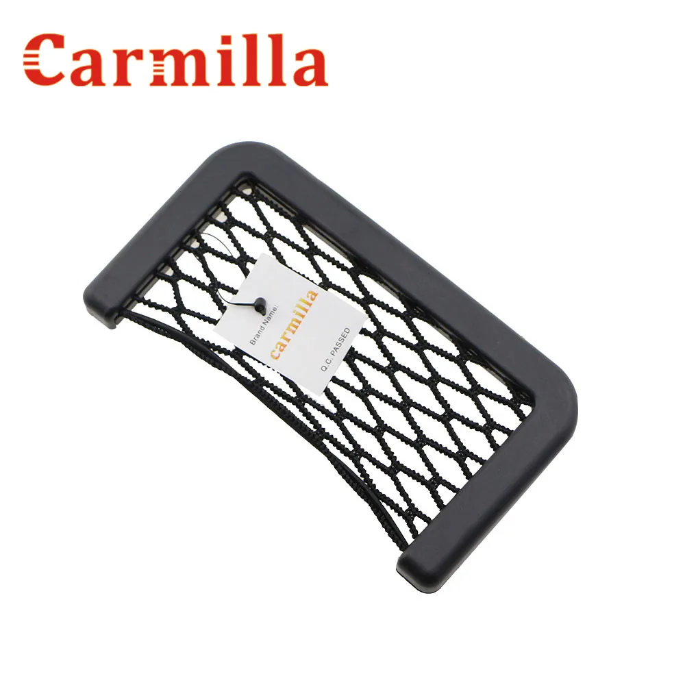 

Carmilla Car Storage Net String Pouch Bag GPS Phone Holder Pocket Organizer For Nissan Qashqai J11 J10 X-Trial T31 T32 Murano