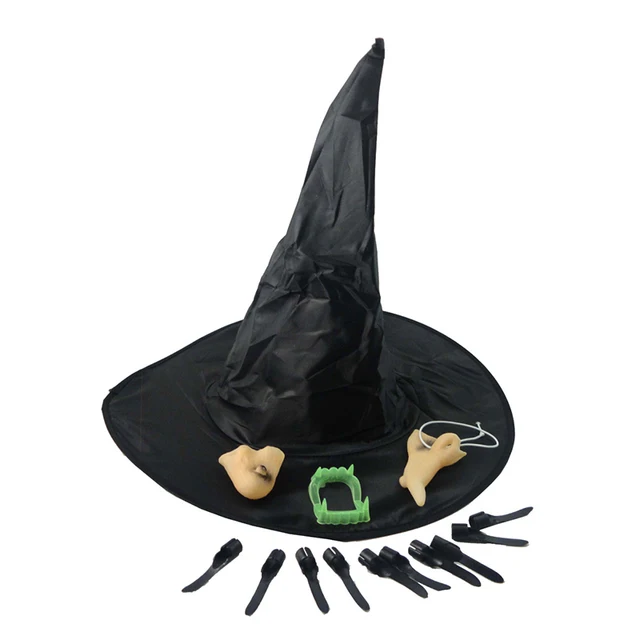 halloween decor pretty hat witch teeth nails nose chin dresses cosmic clothes scary props for halloween - Scary Props halloween decor pretty hat witch teeth nails nose chin dresses cosmic clothes scary props for halloween - Scary Props