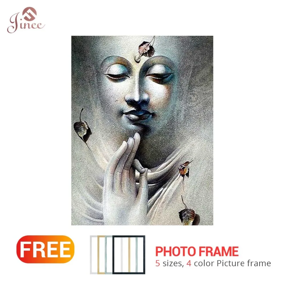 

5D DIY Diamond Painting Religion Landscape Diamond Embroidery Cross Stitch Needlework Home Decor Square Round Drill Buddha Gift
