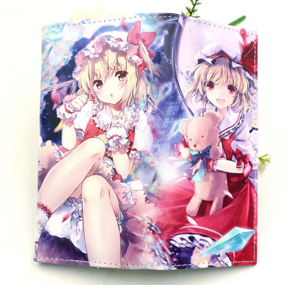 Card Captor Sakura Anime Long Wallet Women's Clutch Purse with Card Holder - Цвет: TouHou Project-5