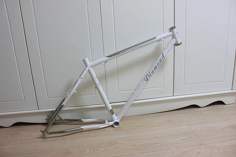 Cheap Chrome molybdenum steel 4130  Bike frame cusomize 27.5 wheel mountain bike frame touring bicycle frame 17.5 inch 18inch  19 inch 7