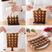 Одноразовый лед Cube лоток плесень впрыска воды коктейль делает мешок льда сок, напиток дополнительные еда инструменты 1000 шт. SN1226