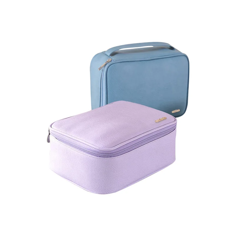 New Women Large Capacity Makeup Bag girl Cosmetic Case High Quality Leather Female Make Up Box Luxury Fashion Travel Wash Bags New Women Large Capacity Makeup Bag girl Cosmetic Case High Quality Leather Female Make Up Box Luxury Fashion Travel Wash Bags