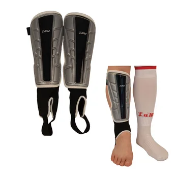 

1 pair Leg Pads Shin Guard Calf Protector Plate for MMA Karate Football Soccor Kick Boxing Sports Legs Warmer Shields Belt Socks