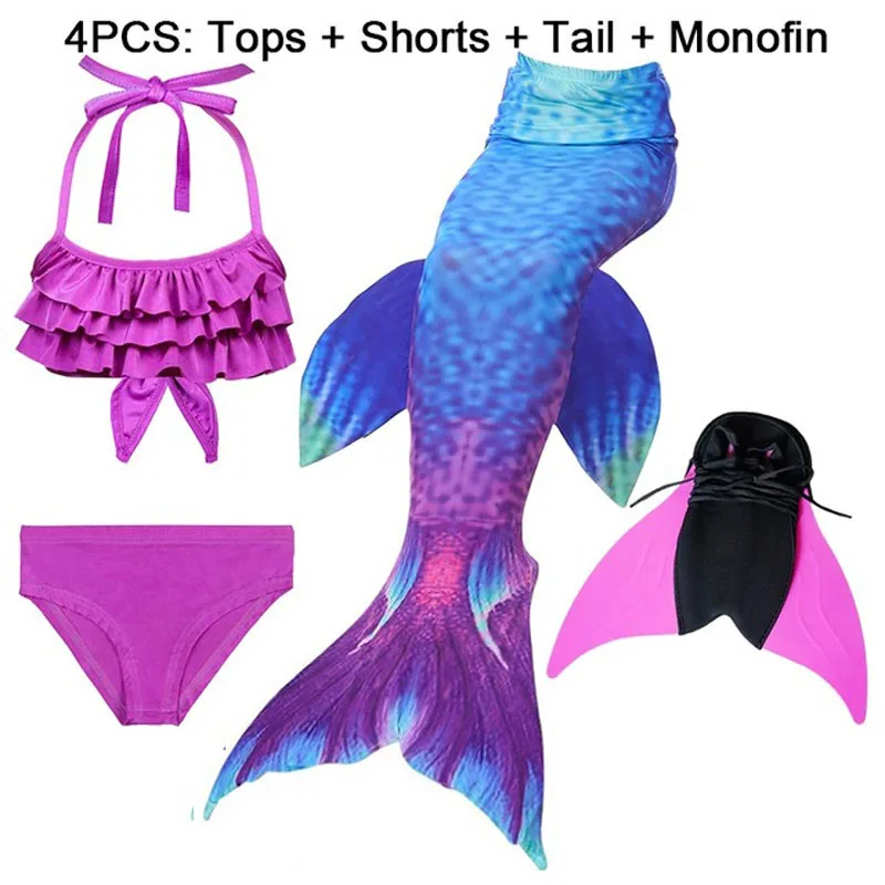 14-Colors-Girls-Swimming-Mermaid-Tail-with-Monofin-Bathing-Suit-Children-Ariel-the-Little-Mermaid-Tail.jpg_640x640 (11)