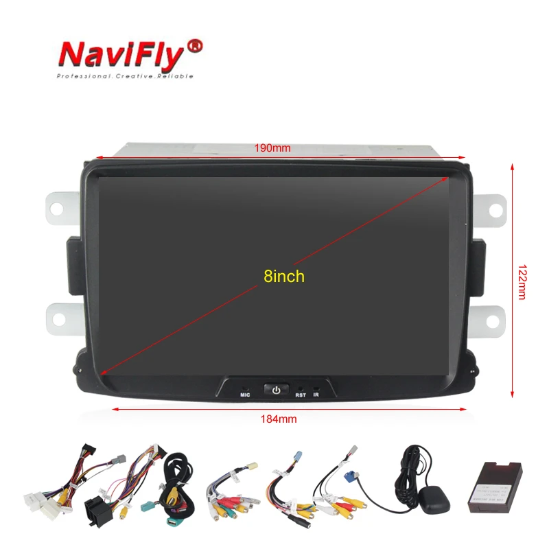 Best 4GB+32GB Android 8.0 car dvd radio for Lada Xray 2/ RENAULT Dacia/Duster/Logan/Sandero car gsp system multimedia player 8" HD 5