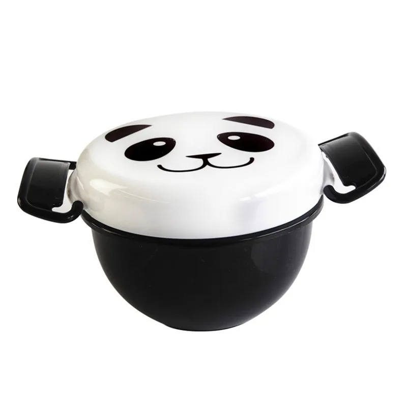 

Panda Heated Lunch Box for kids Plastic Bento Box 2-layer Food Container Food Box kids Meal Prep fiambrera infantil Microwavable