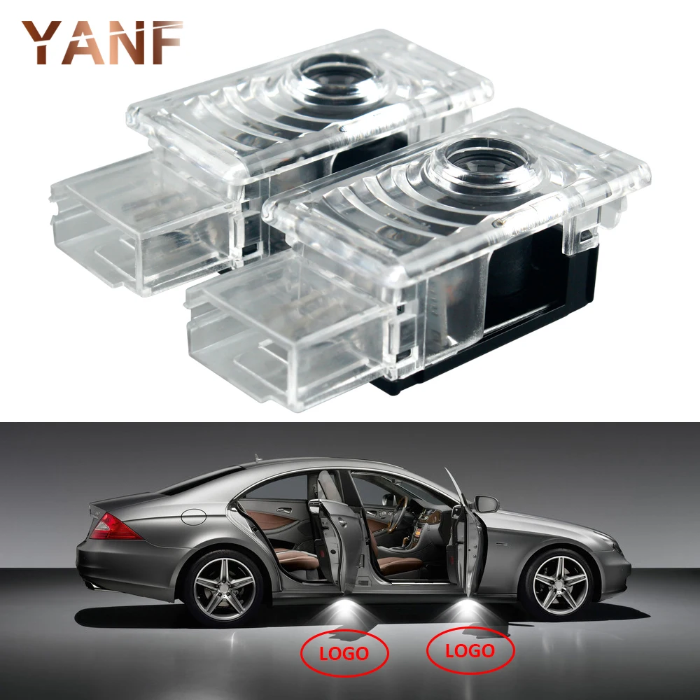 

2 Pcs Car Door Led Welcome Laser Projector Logo Ghost Shadow Light for Cadillac SRX ATS CTS XTS