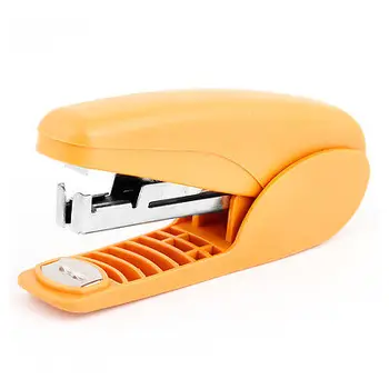 

Yellow Silver Tone 15 Sheets Capacity Stapler + #10 Staples for Office
