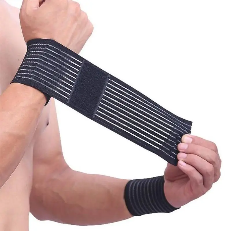 Эластичная Повязка для запястья из хлопка спортивный браслет рук поддерживающий