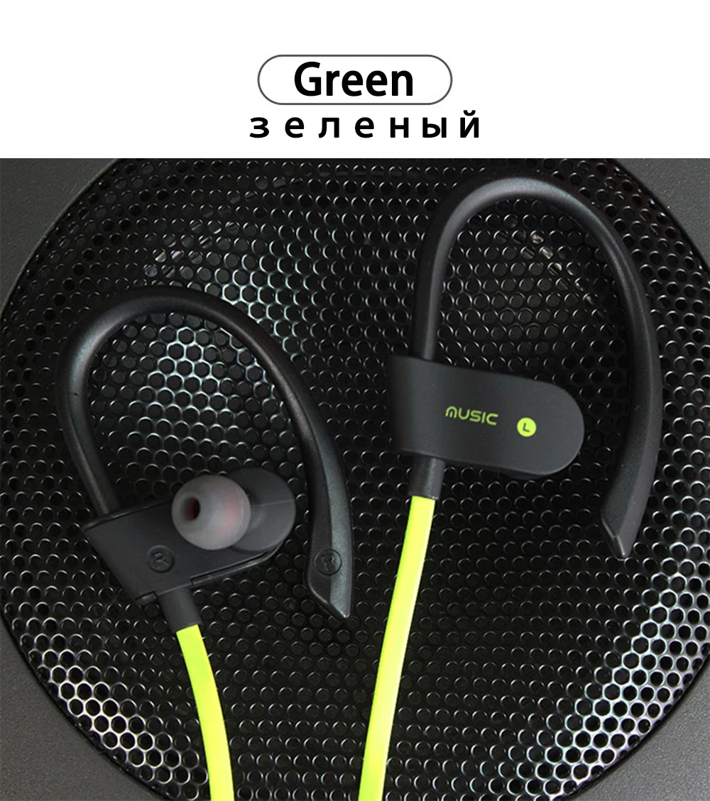 Civetman, тяжелый бас, спортивные Bluetooth наушники, ультра-светильник, в уши, Bluetooth гарнитура с микрофоном, универсальная для смартфонов, планшетов