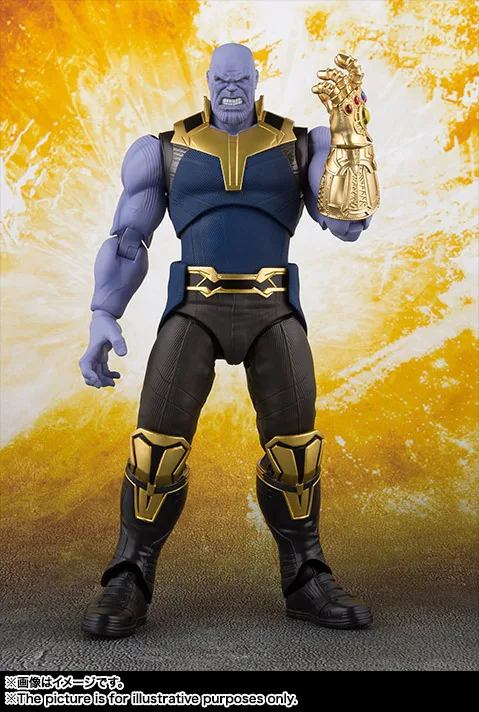 Infinity War Thanos Action Figure Anime SHF Movable Thanos Model Dolls ... - Infinity War Thanos Action Figure Anime SHF Movable Thanos MoDel Dolls Decoration Figurine Christmas Toys For
