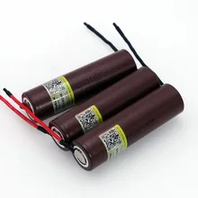 10 шт. Liitokala для HG2 18650 3000mAh перезаряжаемый аккумулятор для электронных сигарет высокоразрядный, 30A высокий ток+ DIY Linie