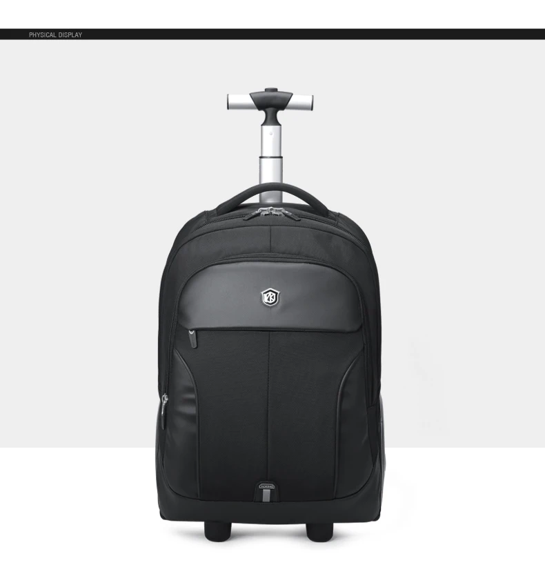 Новая модная сумка-чемодан на колесиках с плечевым ремнем, большой рюкзак на колесиках, сумка для путешествий, брендовая сумка на колесиках