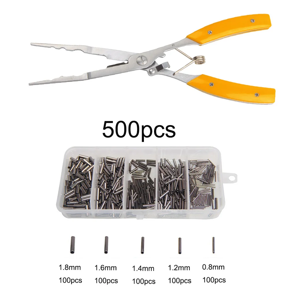 

Stainless steel Fishing Plier fishing hook remover Multifunction crimp sleeve tool fishing line Scissors tackle