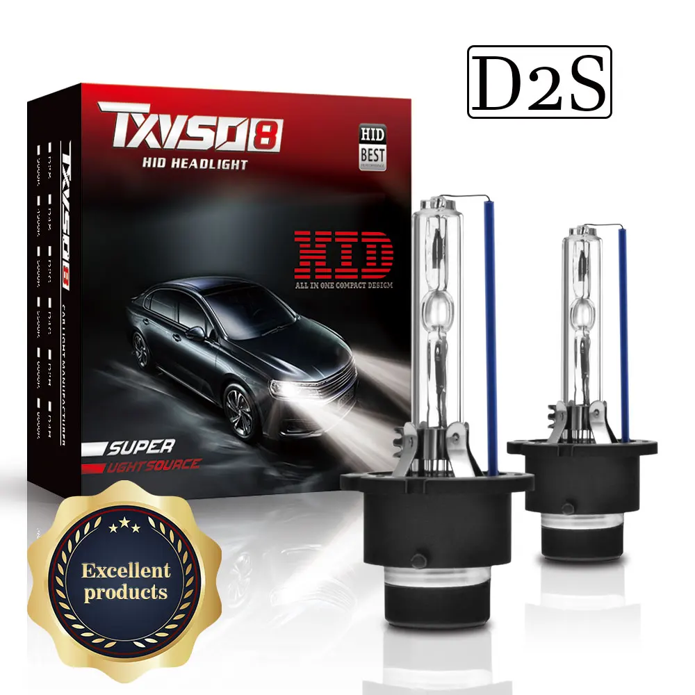 TXVSO8 супер яркие фары D1S D2S D3S D4S Xenon HID Автомобильная Лампа 55 Вт 9000LM Автомобильные 4300k