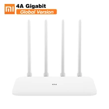 Глобальная версия Xiaomi Mi маршрутизатор 4А гигабитная версия 2,4 ГГц 5 ГГц WiFi 1167 Мбит/с WiFi повторитель 128 Мб DDR3 с высоким коэффициентом усиления 4 антенны