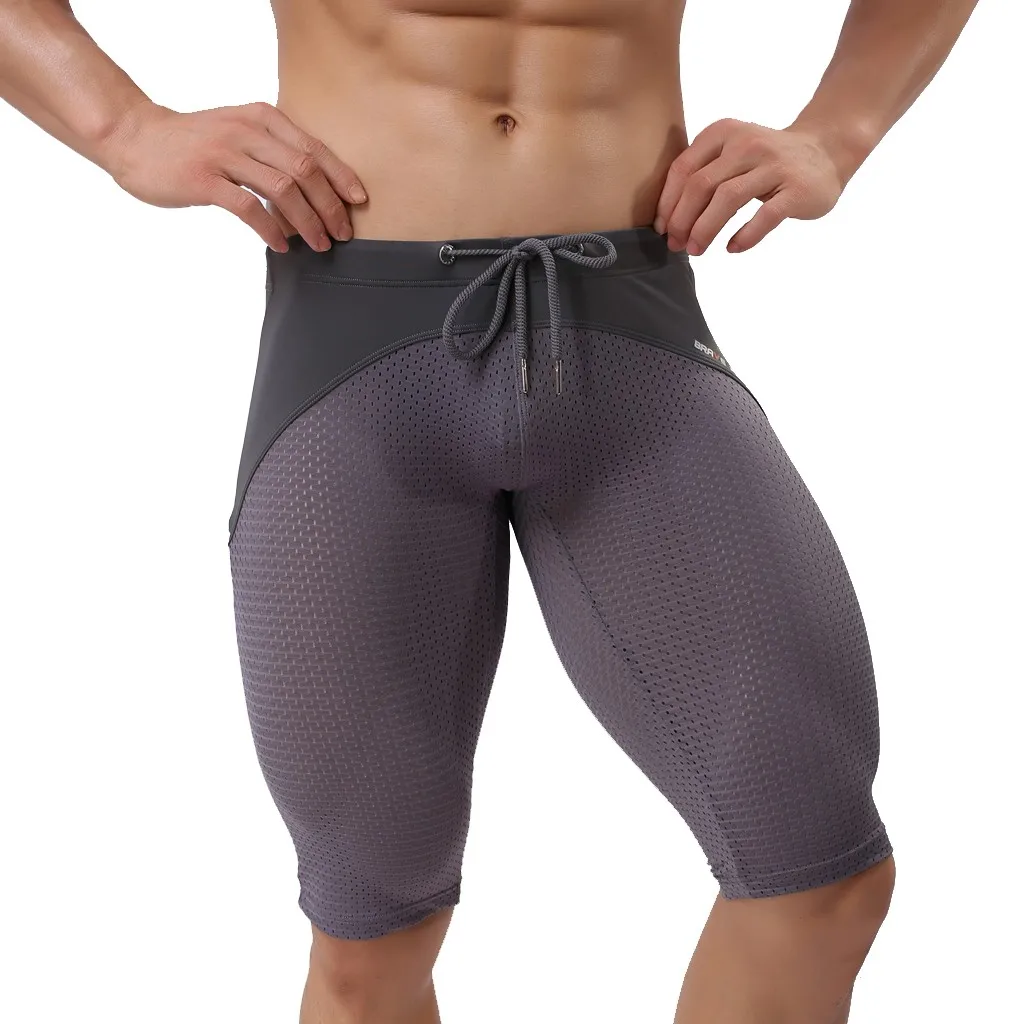 Мужские пляжные шорты для бодибилдинга pantalon мужские Гавайские шорты быстросохнущие пляжные шорты для серфинга для бега Новинка