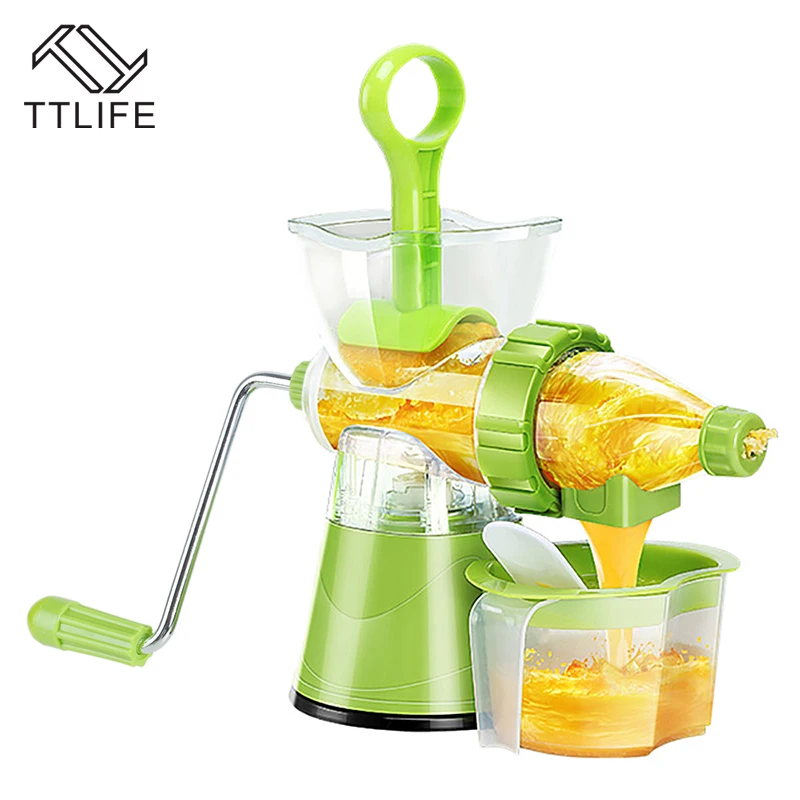 

TTLIFE Multifunctional Vegetables Fruit Blend Extractor Machine Lemon Juicer Hand-cranked Juicer Hand Juicer Kitchen Tools