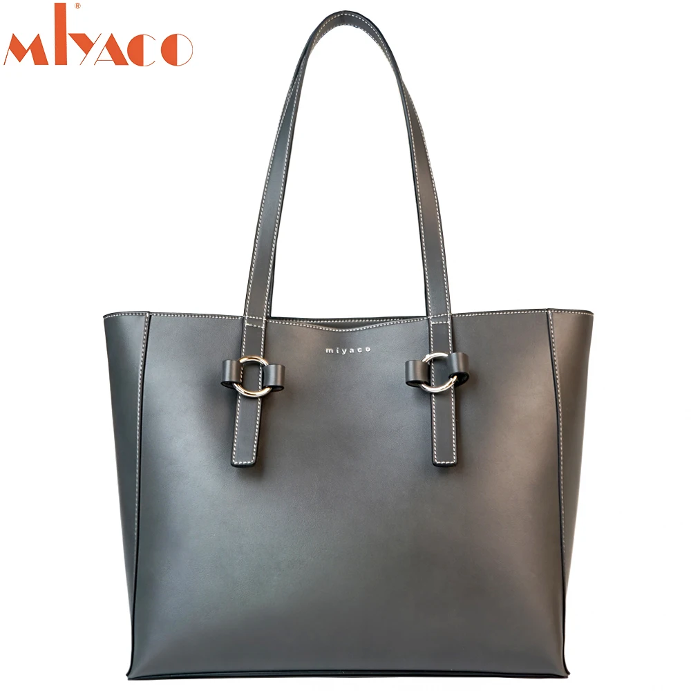 

Miyaco Women Tote Handbag Fashion Large Shoulder Bag Women Purse Ladies Totes Designer Shopper Bag Luxury Gray