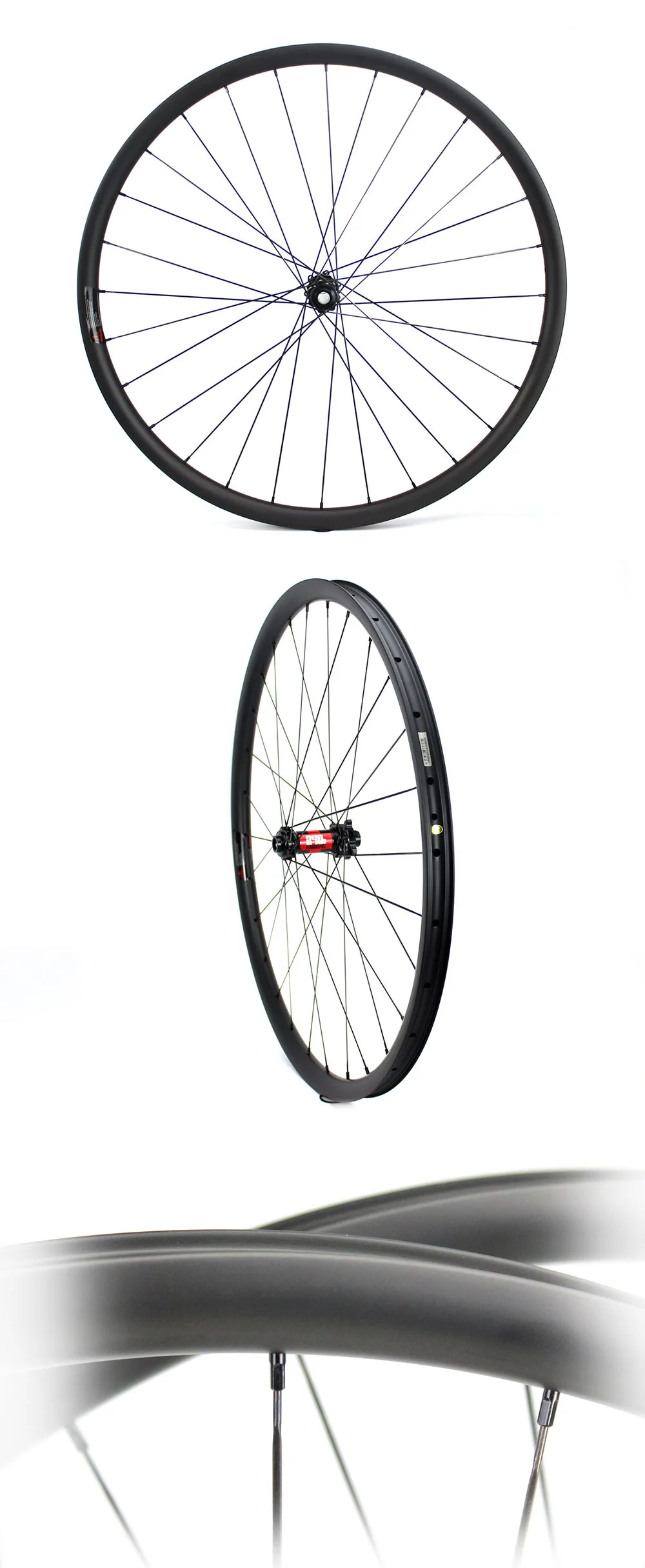 Flash Deal 29er Carbon Mountain Bike Wheel High-End DT Swiss 240 Series MTB WheelsetTubeless Ready XC:420g/AM:460g/DH:540g Rim 40mm 30mm 2