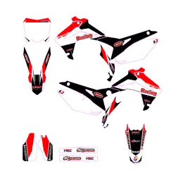 Индивидуальные графическая наклейка Стикеры для Honda CRF250R CRF250 2014-2017 & CRF450R CRF450 2013 2014 2015 2016 CRF 250 250R 450 450R
