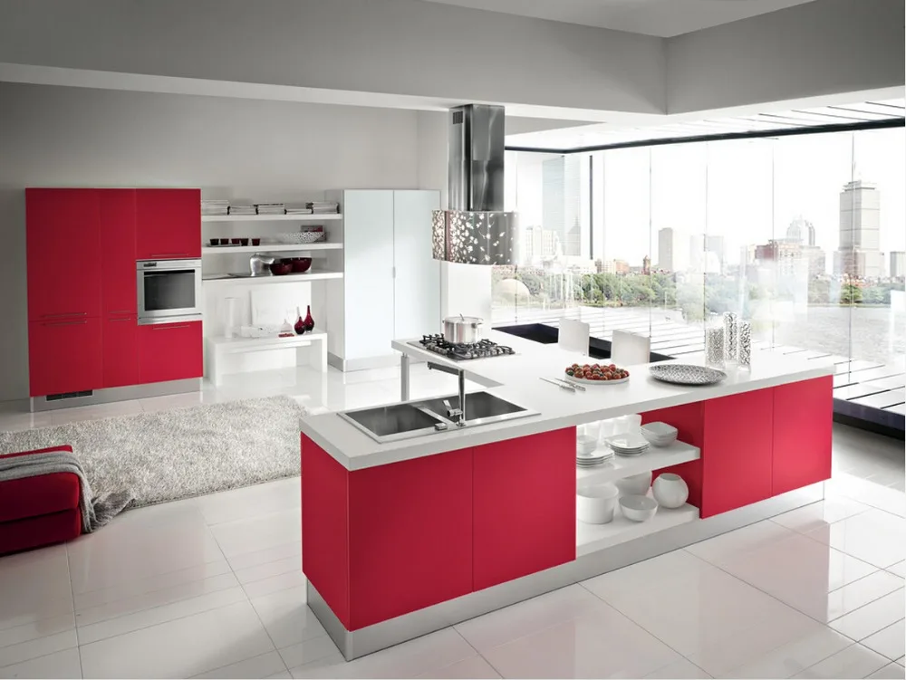 Online Get Modern Lacquer Furniture Aliexpress 2017 New Design High Gloss Lacquer Kitchen Cabinets White Color Modern Painted Furnitures L1606091