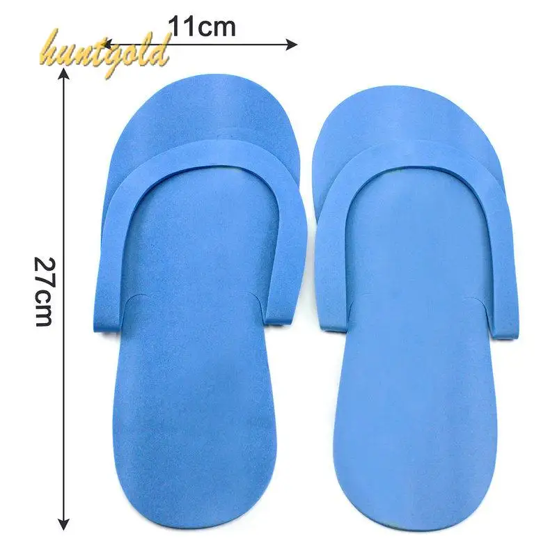 

1 Pair EVA One-off Foam Slippers Women Men Flip Flops for Home Hotel Travel