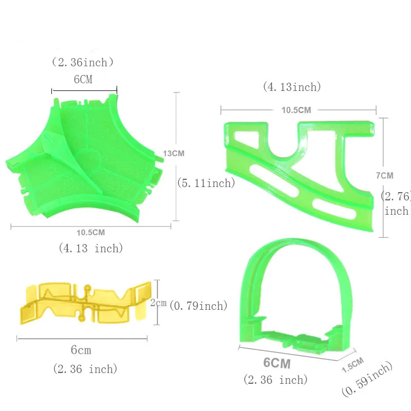 4 вида аксессуаров для роликов, гоночная трасса, электронная модель вагона, игрушка DIY, Веселый пазл, игрушки для детей, мальчиков, развивающие игрушки}
